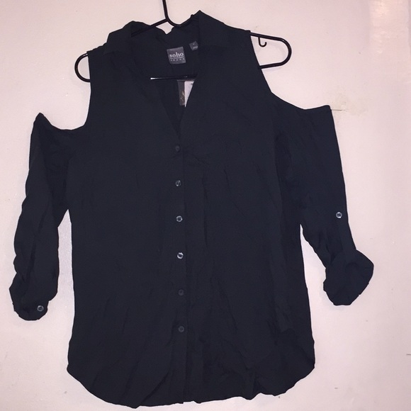 NY&C Medium Green Top, open shoulder👠👛👗 - Picture 2 of 9